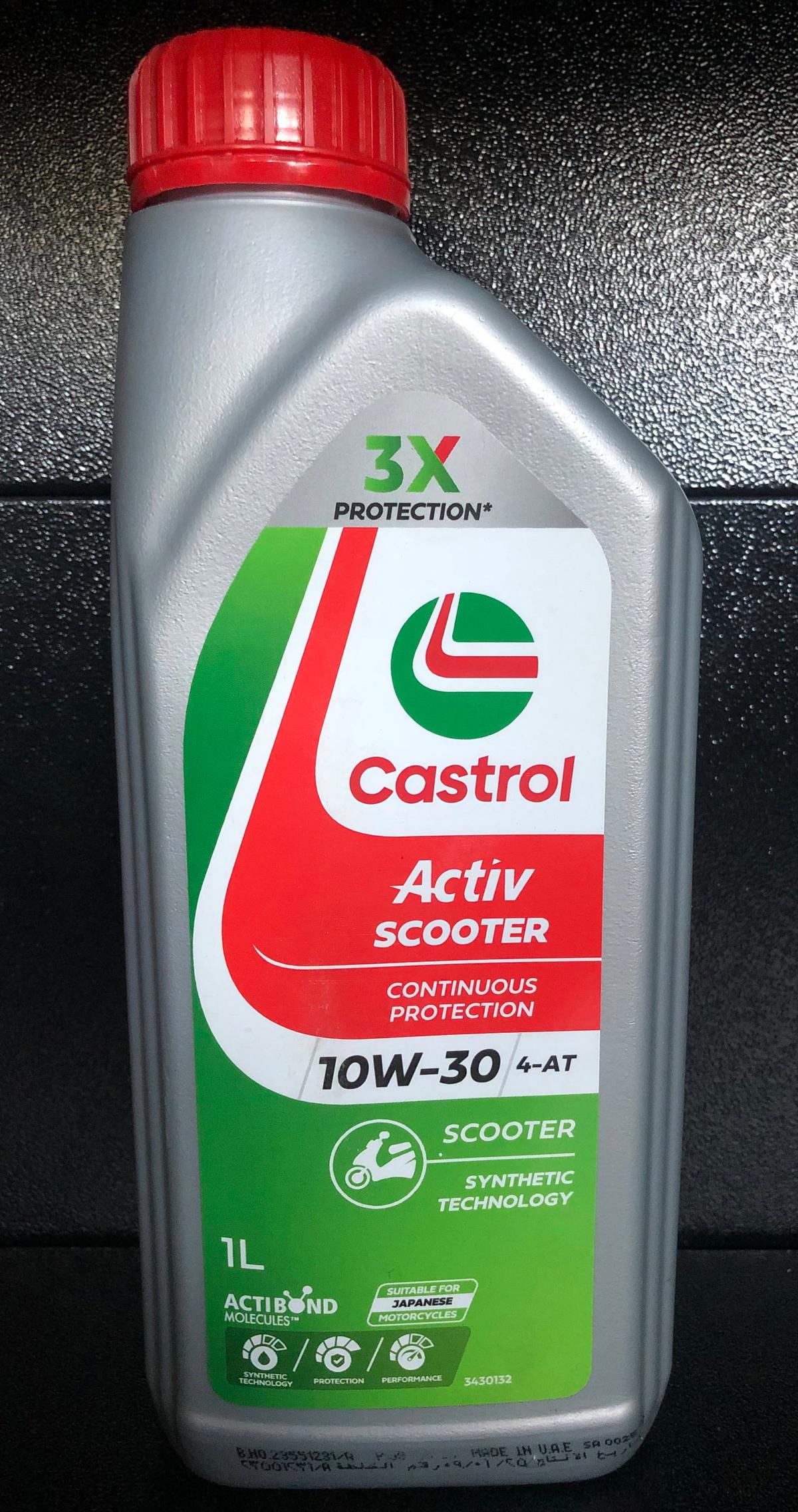 CASTROL ACTIVE STOP-START 4T 10W30 1L