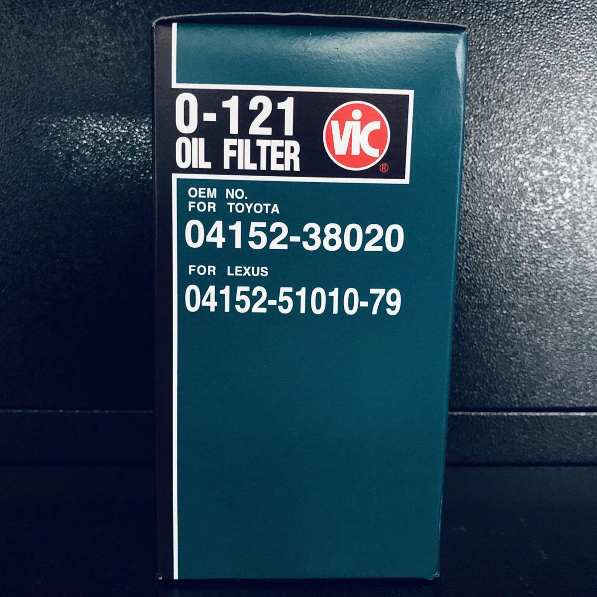 OIL FILTER - VIC- (TOYOTA)