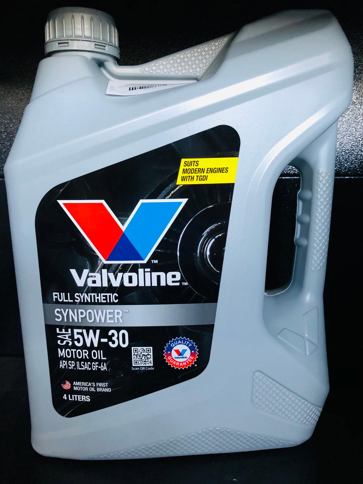 SYNPOWER SN PLUS 5W30 VALVOLINE 4L